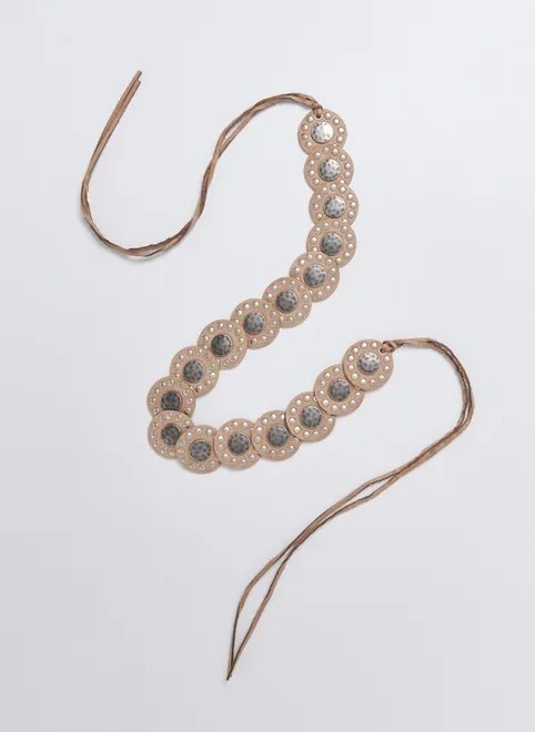 cinto boho com medalhas cinto boho com medalhas