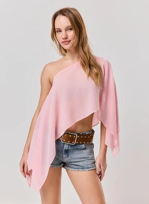 blusa capa chiffon blusa capa chiffon