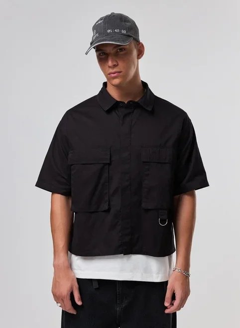 camisa sarja box cargo camisa sarja box cargo