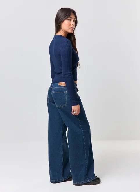 blusa manga longa tricô polinho blusa manga longa tricô polinho