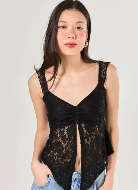 blusa renda abertura frontal blusa renda abertura frontal