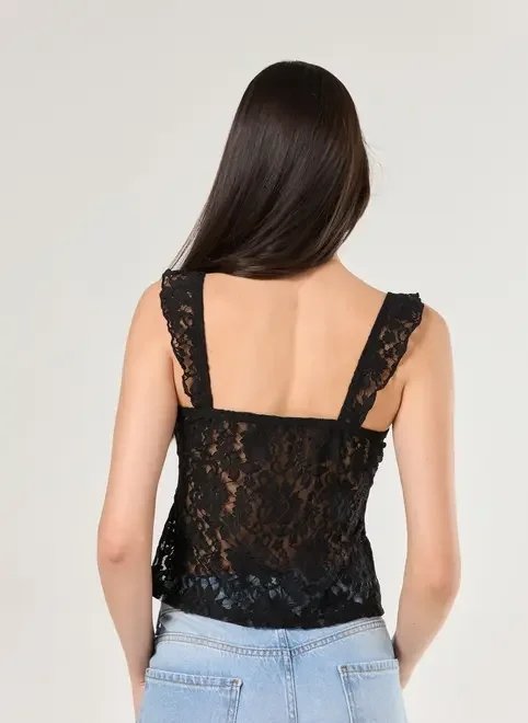 blusa renda abertura frontal blusa renda abertura frontal