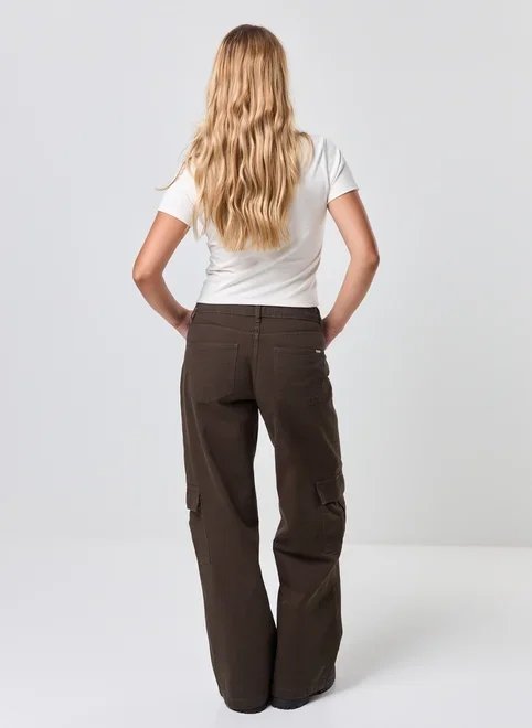 mini tee off‑white flor verde mini tee off‑white flor verde