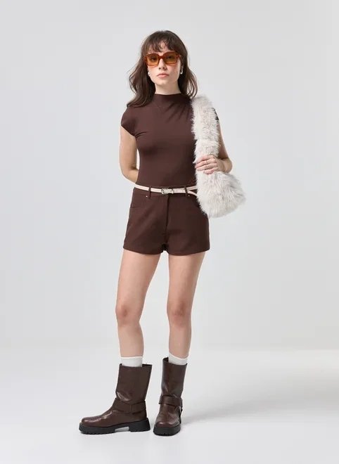 body poliamida gola alta body poliamida gola alta