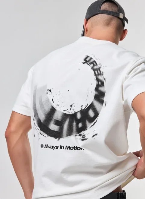 camiseta comfort malhão off-white drift camiseta comfort malhão off-white drift