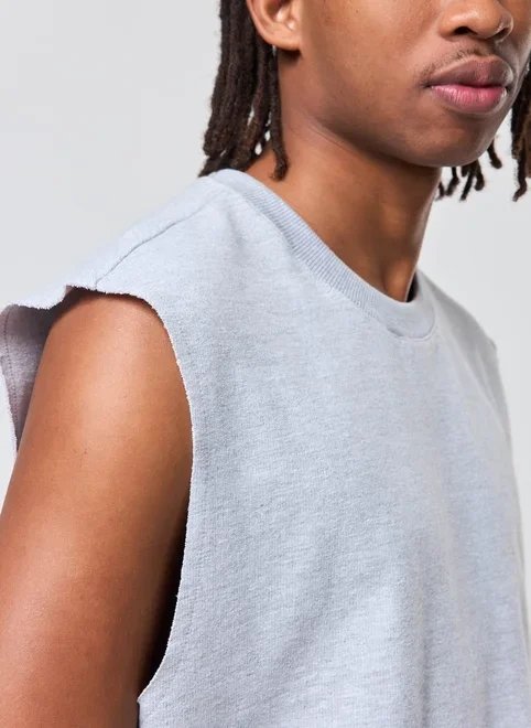 regata sleeveless box moletom regata sleeveless box moletom