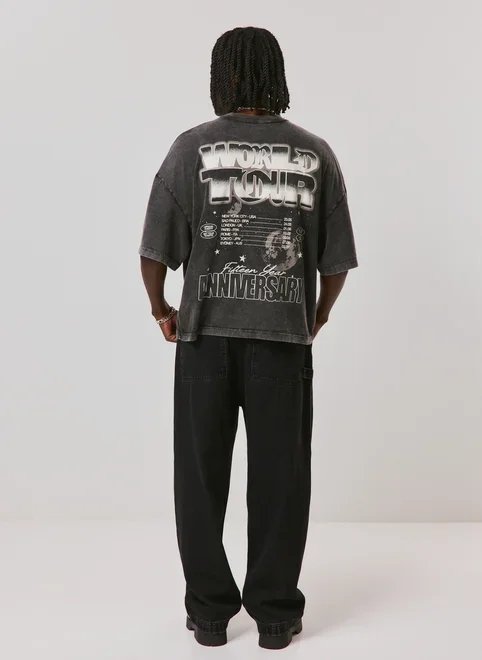 camiseta over cropped malhão estampa camiseta over cropped malhão estampa