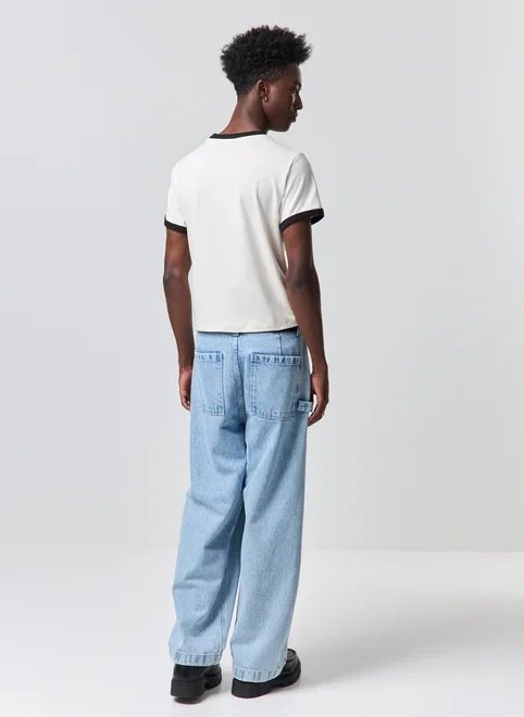 camiseta muscle tee off‑white take it easy camiseta muscle tee off‑white take it easy