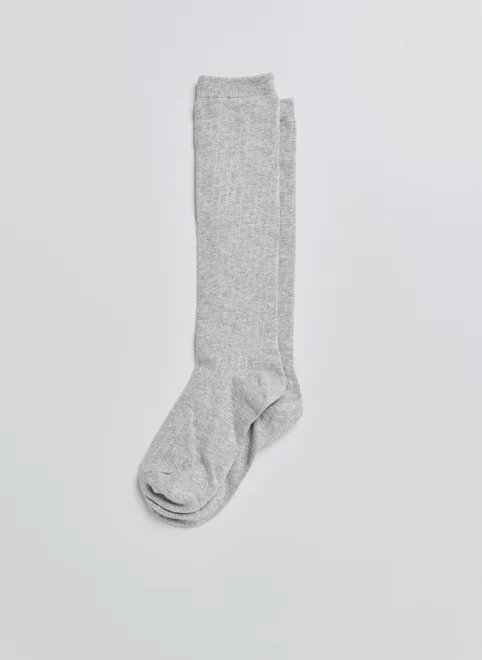 meia cano alto cinza meia cano alto cinza