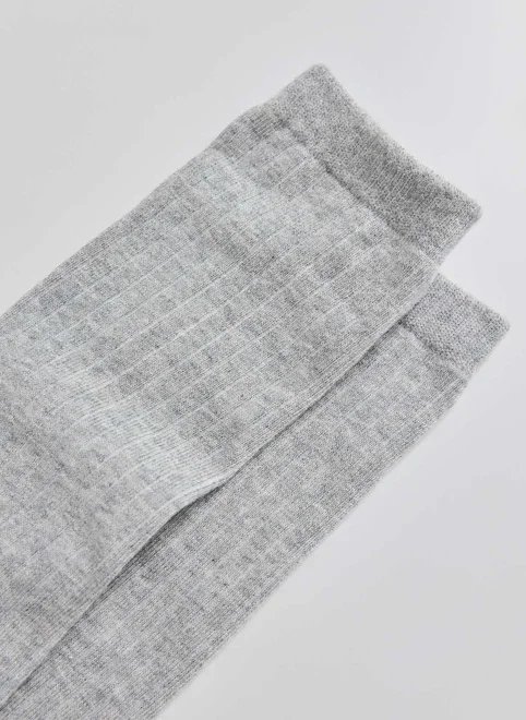 meia cano alto cinza meia cano alto cinza