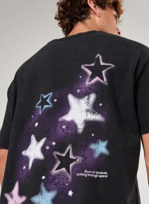 camiseta relaxed malhão stardust camiseta relaxed malhão stardust