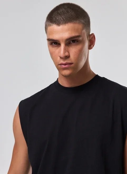 regata sleeveless box malhão regata sleeveless box malhão