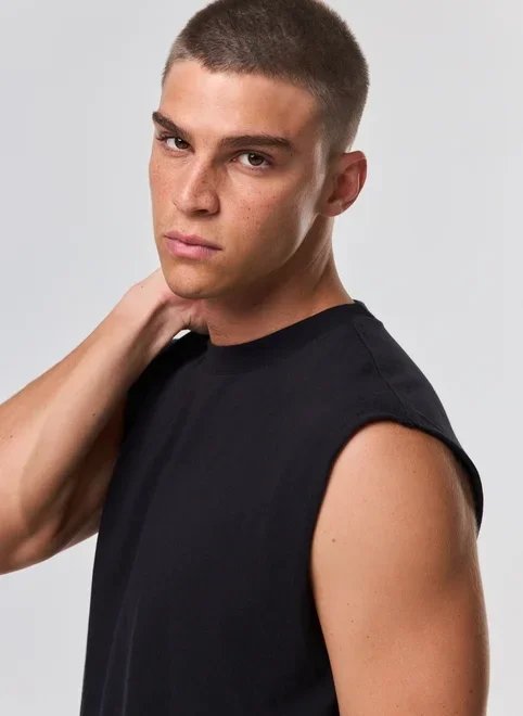 regata sleeveless box malhão regata sleeveless box malhão