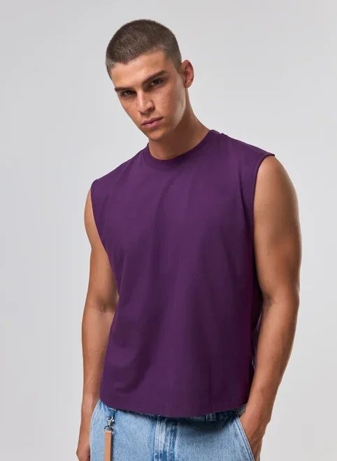 regata sleeveless box malhão regata sleeveless box malhão