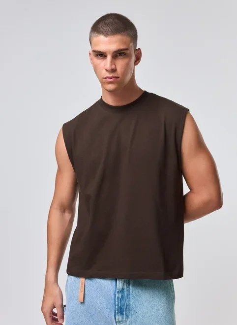 regata sleeveless box malhão regata sleeveless box malhão