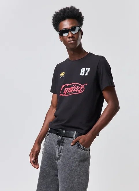 camiseta muscle tee preta limited edition camiseta muscle tee preta limited edition