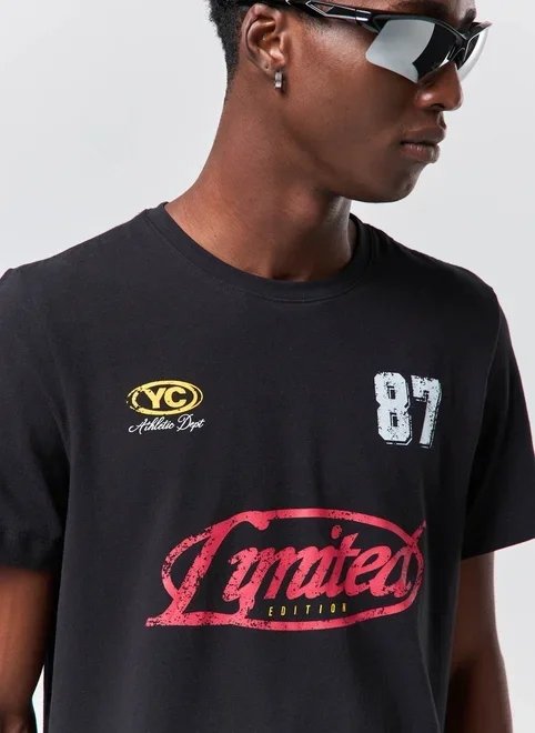 camiseta muscle tee preta limited edition camiseta muscle tee preta limited edition