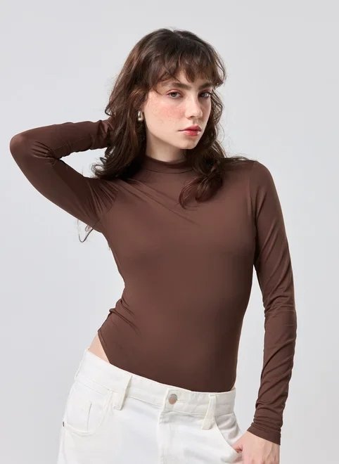 body poliamida manga longa decote costas body poliamida manga longa decote costas