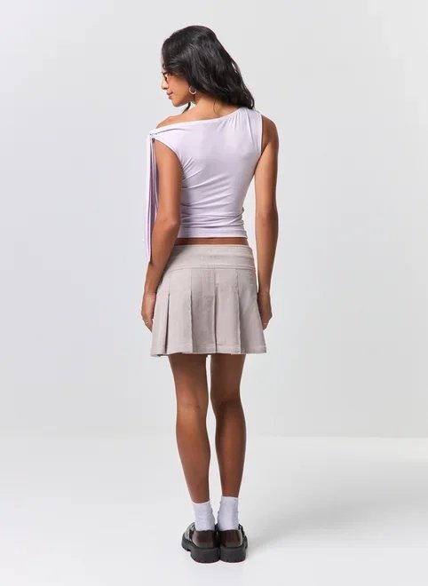 blusa assimétrica amarração ombro blusa assimétrica amarração ombro