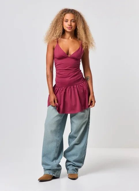 vestido curto poliamida decote v vestido curto poliamida decote v