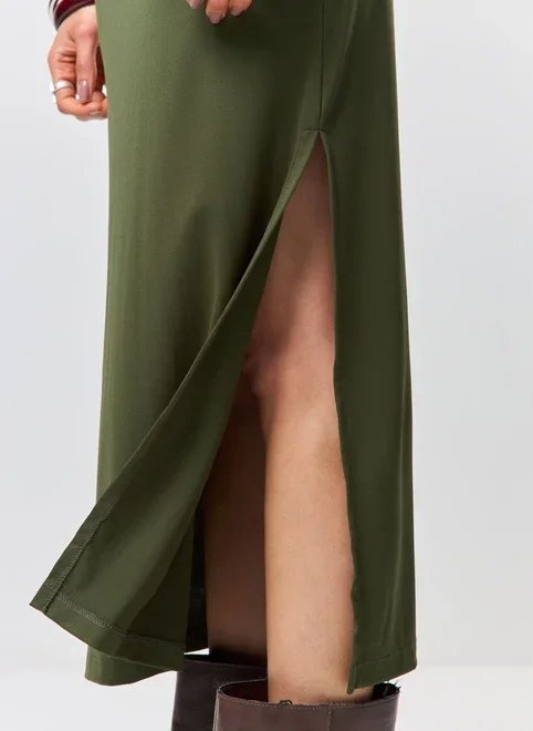 vestido midi poliamida degagê costas vestido midi poliamida degagê costas