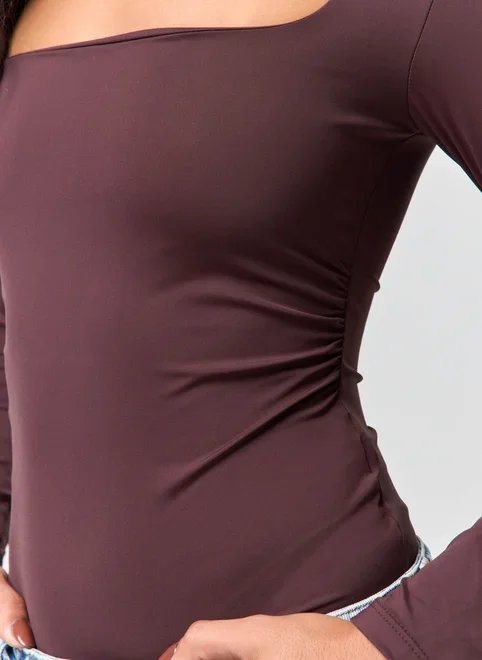 body manga longa poliamida body manga longa poliamida