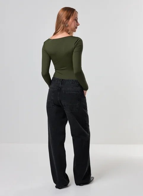 body manga longa poliamida body manga longa poliamida