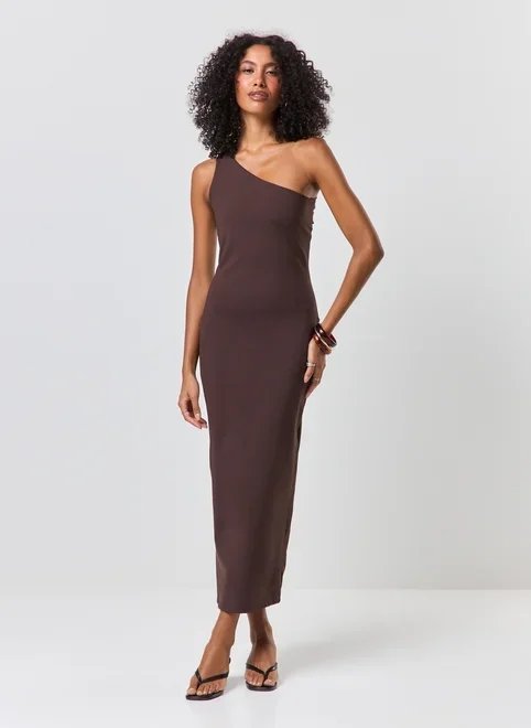 vestido midi poliamida decote costas vestido midi poliamida decote costas