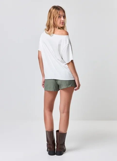 camiseta box decote canoa tigre camiseta box decote canoa tigre