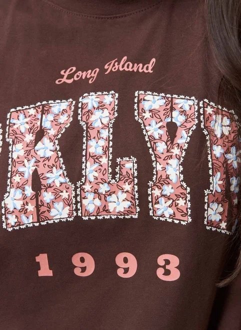 camiseta box marrom bklyn camiseta box marrom bklyn