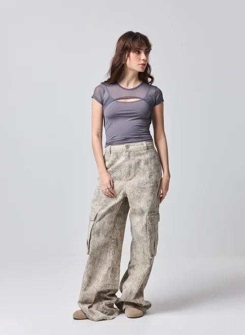 regata poliamida super cropped tule regata poliamida super cropped tule