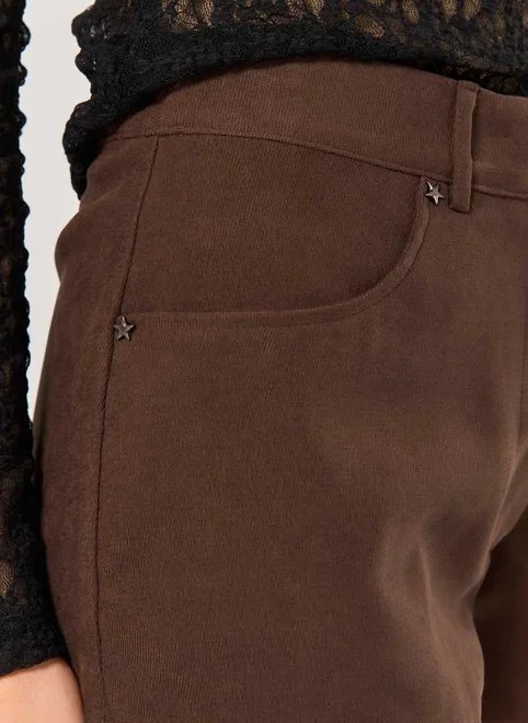 short micro em suede marrom short micro em suede marrom