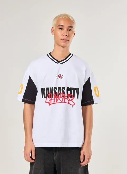 camiseta oversized nfl kansas city chiefs camiseta oversized nfl kansas city chiefs
