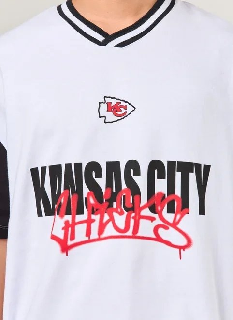 camiseta oversized nfl kansas city chiefs camiseta oversized nfl kansas city chiefs