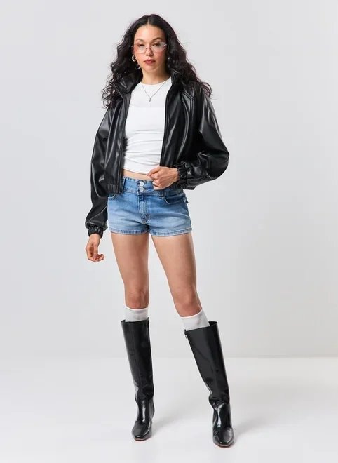 micro short cintura baixa jeans micro short cintura baixa jeans