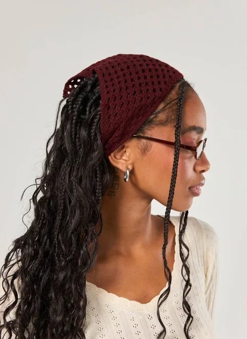 lenço vinho bordô lenço vinho bordô