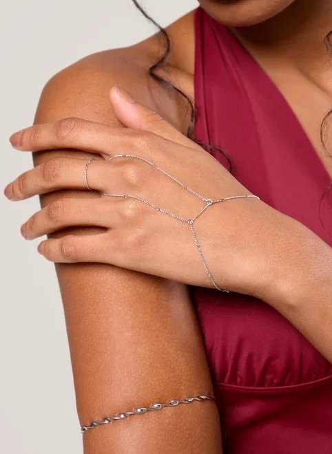 acessório de mão correntinha acessório de mão correntinha