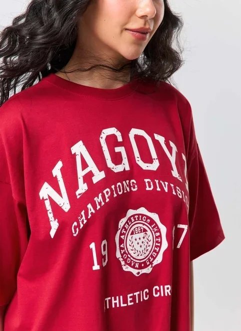 camiseta box vermelha estampa nagoya camiseta box vermelha estampa nagoya