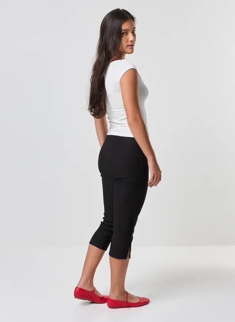 blusa canelada manga curta blusa canelada manga curta