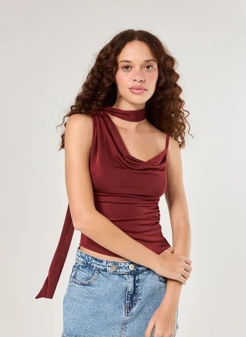 regata degagê gravatinha bordô regata degagê gravatinha bordô