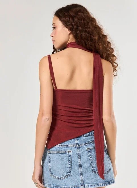 regata degagê gravatinha bordô regata degagê gravatinha bordô