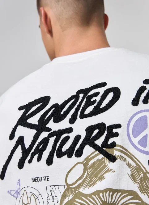 camiseta comfort malhão nature chenille camiseta comfort malhão nature chenille