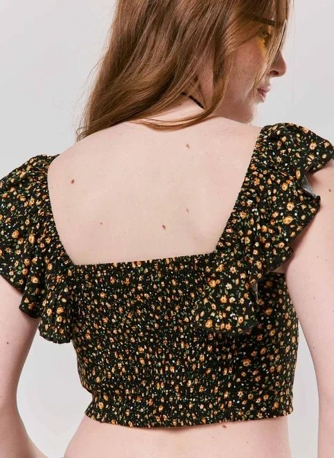 blusa babadinhos little flowers blusa babadinhos little flowers