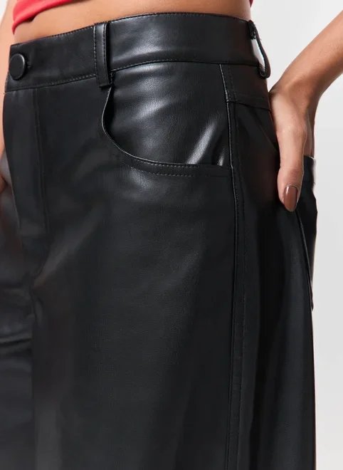 calça oversized poliuretano calça oversized poliuretano