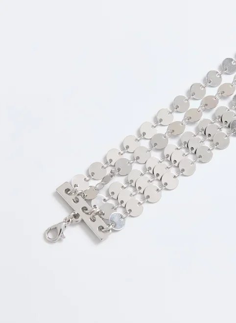 choker prateada bolinhas choker prateada bolinhas