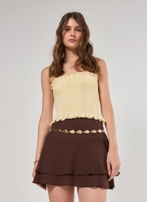 cinto body chain dourado martelado cinto body chain dourado martelado