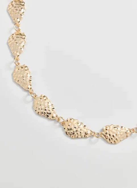 cinto body chain dourado martelado cinto body chain dourado martelado