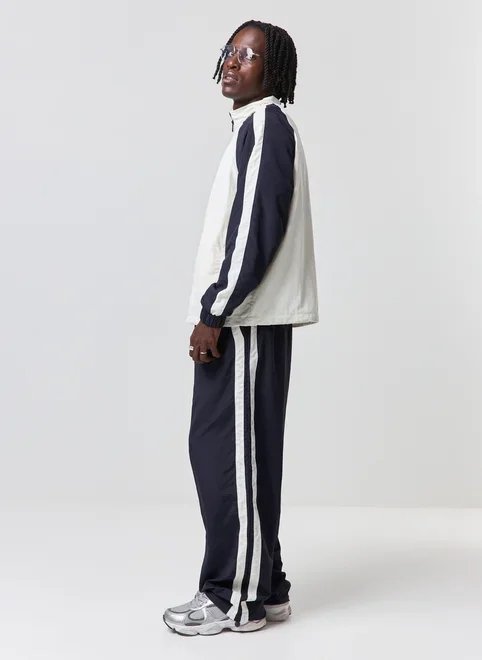 calça baggy esportiva azul calça baggy esportiva azul