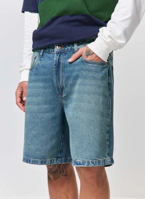 bermuda regular jeans circular bermuda regular jeans circular