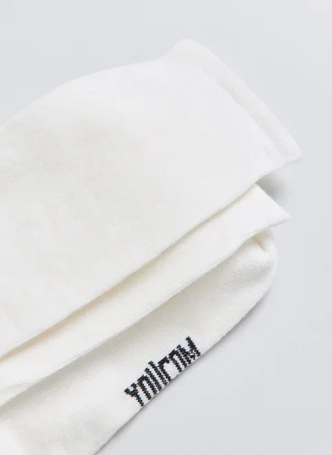 meia off-white cano alto meia off-white cano alto